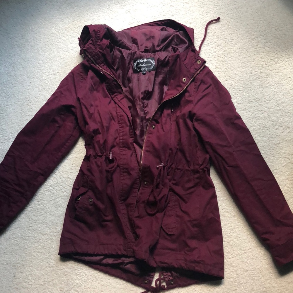 Maroon jacket